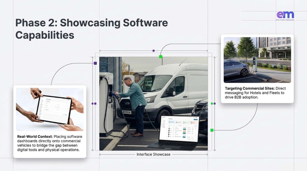 Slide 6: Phase 2: Showcasing Software Capabilities