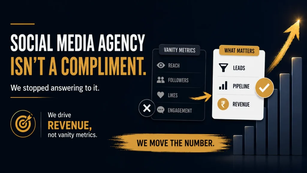 Social Media Agency” Isn’t a Compliment. Here’s Why We Stopped Answering To It.